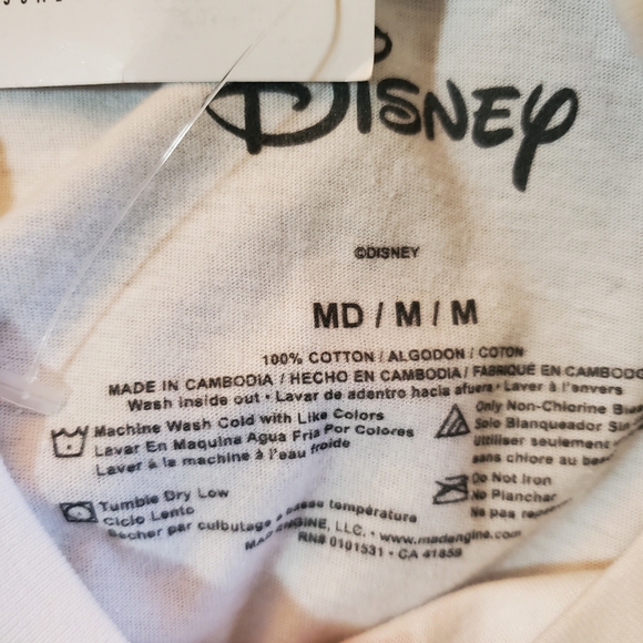 Disney White Graphic Tee Life is Sweeter With You - Picture 6 of 7